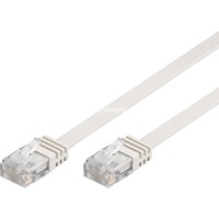 Cat5e Flat 5-500 5.0m cavo di rete Bianco 5 m