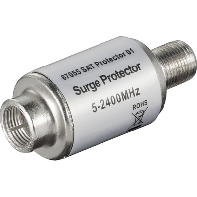 SAT Protector 01 Argento, Acciaio inossidabile, Cavo