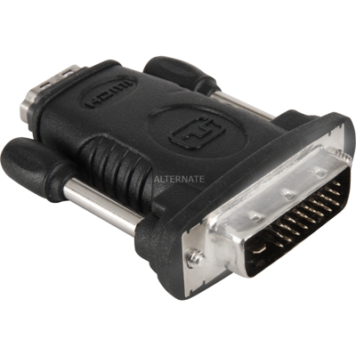 A 333 (HDMI 19pin F/DVI-D 24+1pin M) Nero, Adattatore