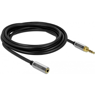 85782 cavo audio 3 m 3.5mm Nero, Grigio, Cavo di prolunga