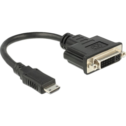 65564 cavo e adattatore video 0,2 m Mini HDMI-C DVI-D Nero características