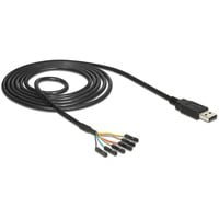 1.8m USB2.0-A/TTL 6-p cavo USB 1,8 m Nero, Convertitore en oferta