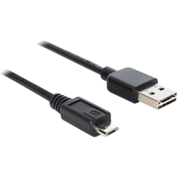 EASY-USB 2.0-A - USB 2.0 micro-B, 1m cavo USB USB A Micro-USB B Nero precio