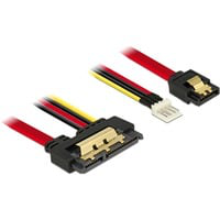 85232 cavo SATA 0,3 m SATA 7-pin + Molex (4-pin) SATA 22-pin Nero, Adattatore características