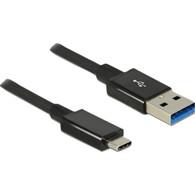 1m USB 3.1 Gen 2 Type-C/Type-A cavo USB USB 3.2 Gen 2 (3.1 Gen 2) USB A USB C Nero