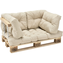 Cuscini per divano palette euro - mobili DIY - Cuscini divano per palette per dentro - ideale per salotto - giardino d´inverno (1 x cuscino per il precio