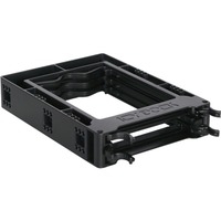 EZ-FIT Trio 8,89 cm (3.5") Pannello portante Nero, Telaio di montaggio