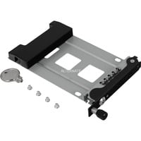 MB492TKL-B pannello drive bay 2.5" Pannello portante Nero, Argento, Laufwerkstrays