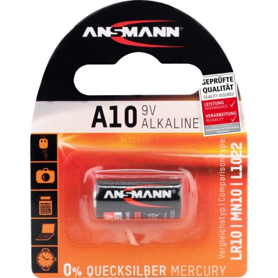 A 10 Batteria monouso 9V Alcalino