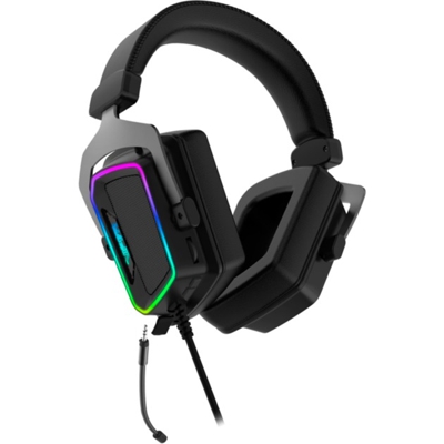 Viper V380 Cuffia Padiglione auricolare Nero, Cuffia da gioco