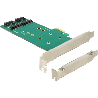 2x 67-pin M.2 key B - 2x SATA 7-pin scheda di interfaccia e adattatore Interno