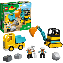 DUPLO Camion e scavatrice cingolata - 10931, Giochi di costruzione en oferta