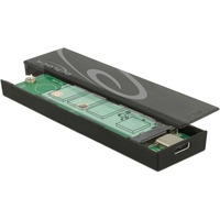 42597 contenitore di unità di archiviazione Box esterno SSD Nero M.2, Disk enclosure