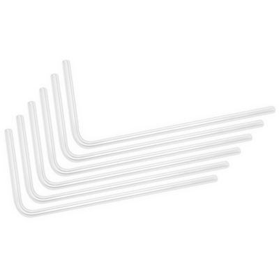 EK-Loop Hard Tube 12mm 0.8m Pre-Bent 90° - Acrylic, Tubo