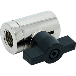 EK-AF Ball Valve (10mm) G1/4 Nero, Argento, Valvola características