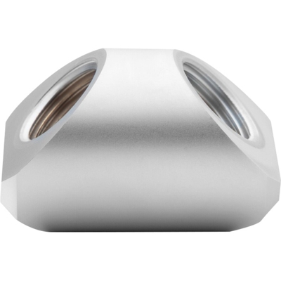 EK-Quantum Torque Static FF 90° - Satin Titanium, Connessione