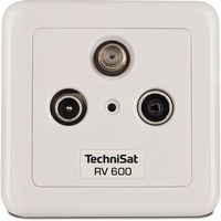 TechniPro RV 600-10 cassetta di scarico Bianco, Scatola di giunzione