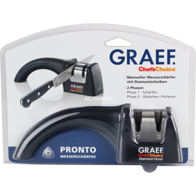 PRONTO affilatore per coltelli Nero, Affilacoltelli