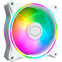 MasterFan MF120 Halo White Edition Case per computer Ventilatore 12 cm Bianco 1 pz, Ventola en oferta