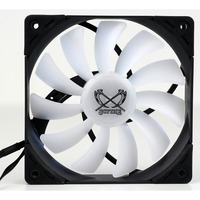SU1225FD12MR-RH ventola per PC Universale Ventilatore 12 cm Nero, Bianco 1 pz