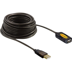 82446 cavo USB 10 m USB 2.0 USB A Nero, Cavo di prolunga precio