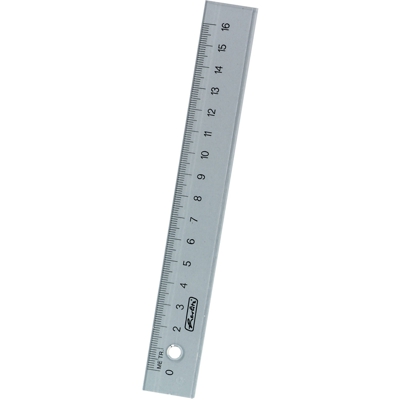 8700601 righello Righello da scrivania 16 cm Plastica Trasparente 1 pz