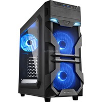 VG7-W Blue Midi Tower Nero, Chassis Tower