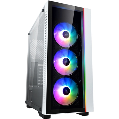 MATREXX 55 V3 ADD-RGB WH 3F Midi Tower Nero, Bianco, Chassis Tower