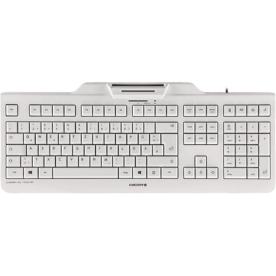 KC 1000 SC tastiera USB QWERTZ Tedesco Grigio