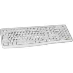 Keyboard K120 for Business tastiera USB QWERTZ Tedesco Bianco en oferta