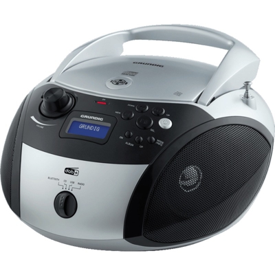 GRB 4000 BT Digitale 3 W Nero, Argento, Lettore CD