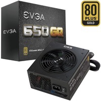 650 GQ alimentatore per computer 650 W 24-pin ATX ATX Nero, Alimentatore PC