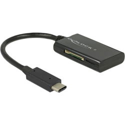 91740 lettore di schede USB 3.2 Gen 1 (3.1 Gen 1) Type-C Nero en oferta