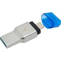 MobileLite Duo 3C lettore di schede USB 3.2 Gen 1 (3.1 Gen 1) Type-A/Type-C Blu, Argento características