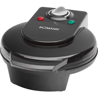 WA 5018 CB piastra per waffle 1 waffle Nero, Cialde