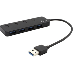 USB 3.0 Metal HUB 4 Port with individual On/Off Switches, Hub USB en oferta
