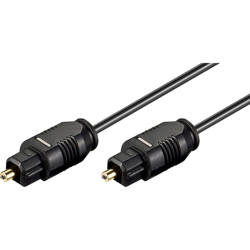 AVK 216-150 1.5m cavo a fibre ottiche 1,5 m toslink Nero en oferta