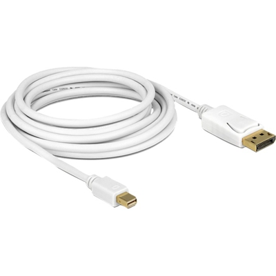 83483 cavo DisplayPort 3 m Mini DisplayPort Bianco, Adattatore