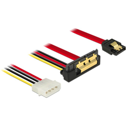 85231 cavo SATA 0,3 m SATA 7-pin + Molex (4-pin) SATA 22-pin Nero, Adattatore en oferta