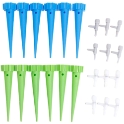 Valvola di controllo dell'irrigazione a goccia da giardino per uso domestico con fioriera automatica portatile con interruttore,Tipo,12 pezzi en oferta