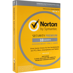 Norton Security Premium 3.0 Tedesca Licenza completa 1 licenza/e 1 anno/i, Software en oferta