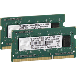 4GB DDR3-1600 SQ memoria 2 x 2 GB 1600 MHz en oferta