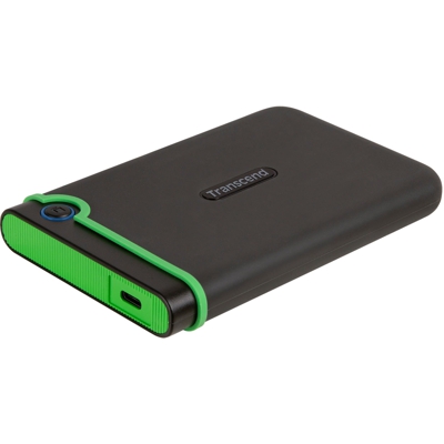 StoreJet 25M3C disco rigido esterno 2000 GB Nero, Verde, Hard-disk
