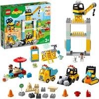 DUPLO Cantiere edile con gru a torre - 10933, Giochi di costruzione precio
