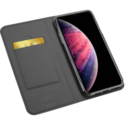 Vario custodia per cellulare 16,5 cm (6.5") Custodia a libro Grigio, Mobile phone case
