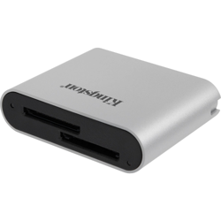 Workflow SD Reader lettore di schede USB 3.2 Gen 1 (3.1 Gen 1) Nero, Argento características