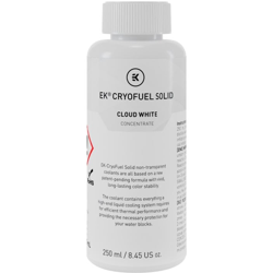 EK-CryoFuel Solid Cloud White (Concentrate 250mL), Liquido refrigerante características