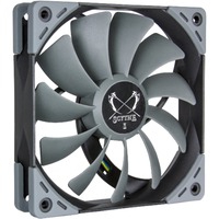 SU1225FD12L-RDP ventola per PC Case per computer Ventilatore 12 cm Nero, Grigio