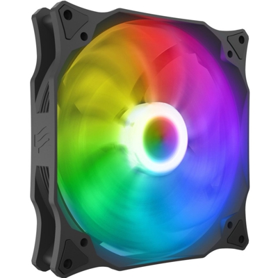 Stella HP ARGB 140 PWM Case per computer Ventilatore 14 cm Nero, Bianco, Ventola