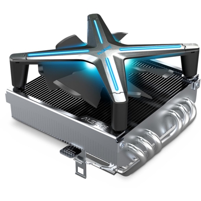 X120T ventola per PC Processore Refrigeratore 12 cm Nero, Grigio 1 pz, raffreddamento CPU